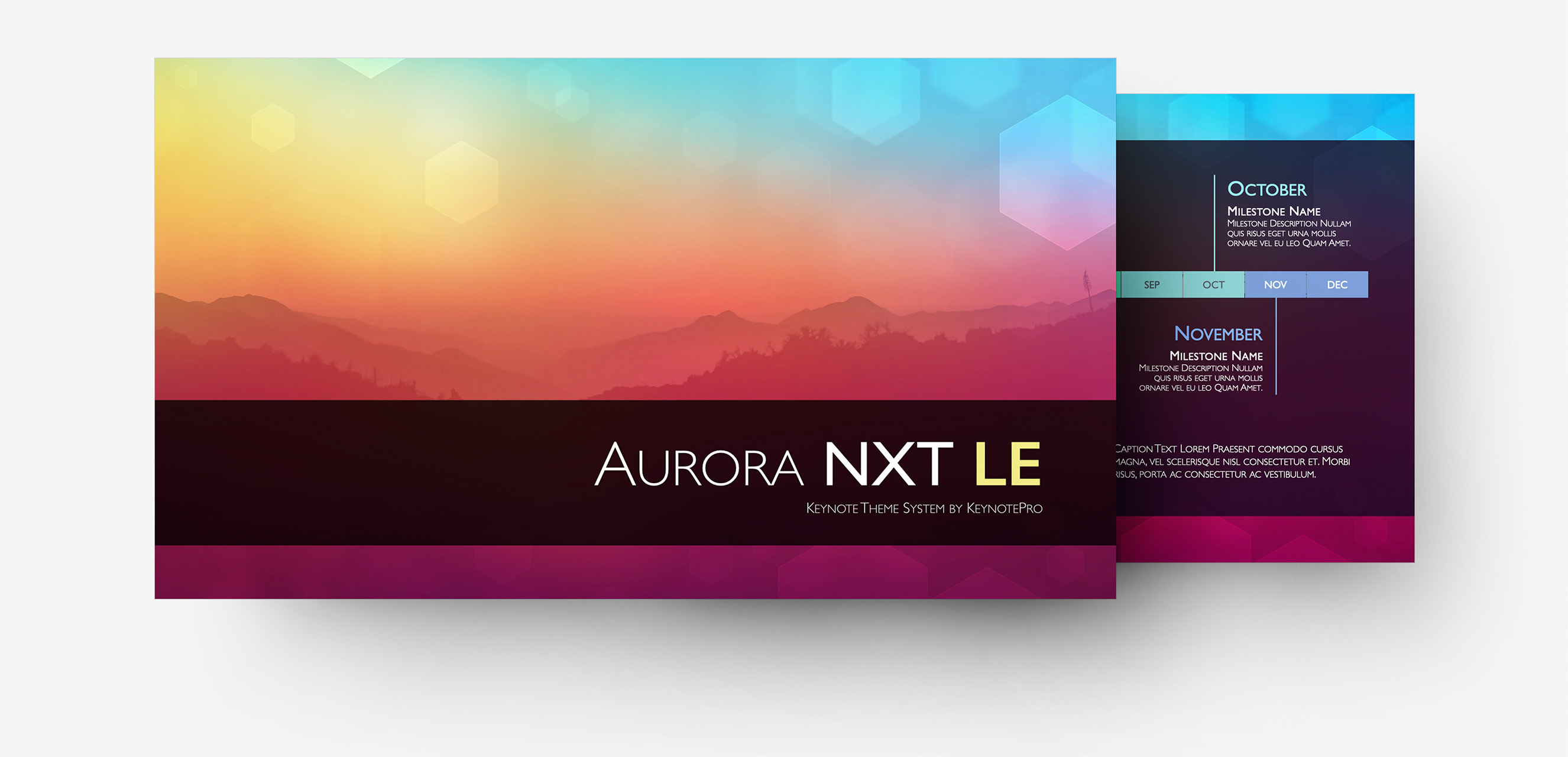 Aurora NXT LE Themes for Keynote