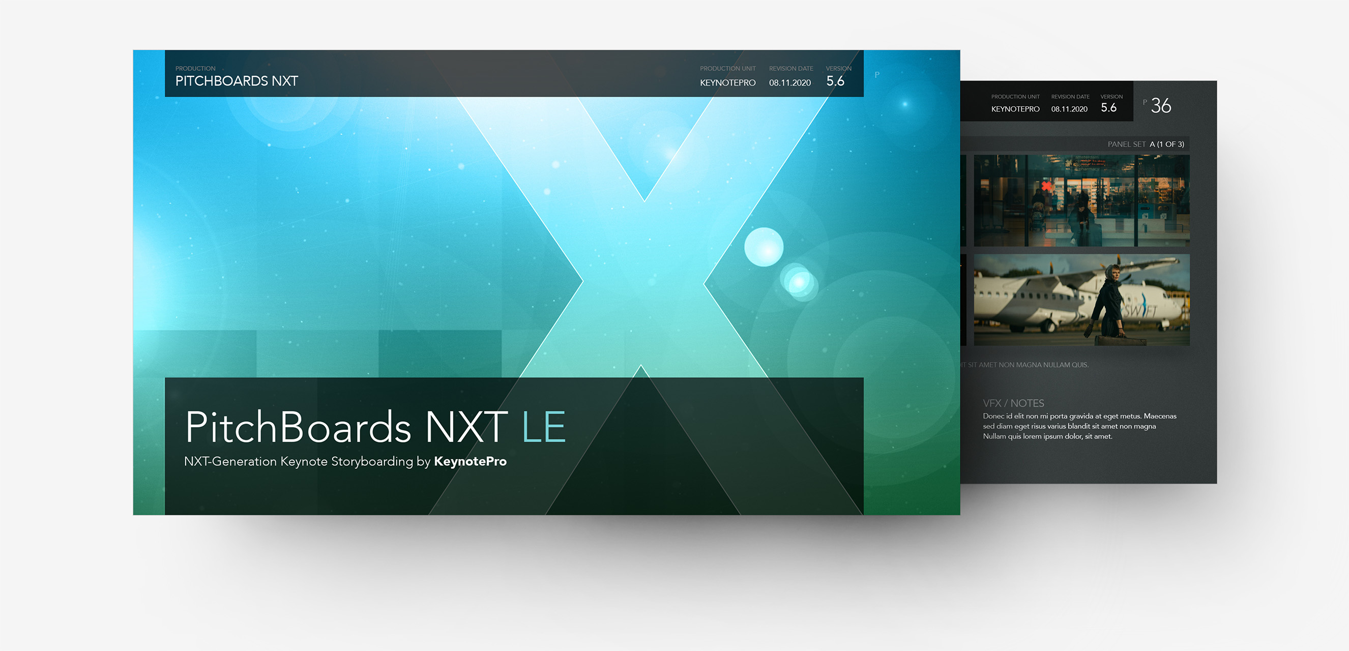 PitchBoards NXT LE Themes for Keynote