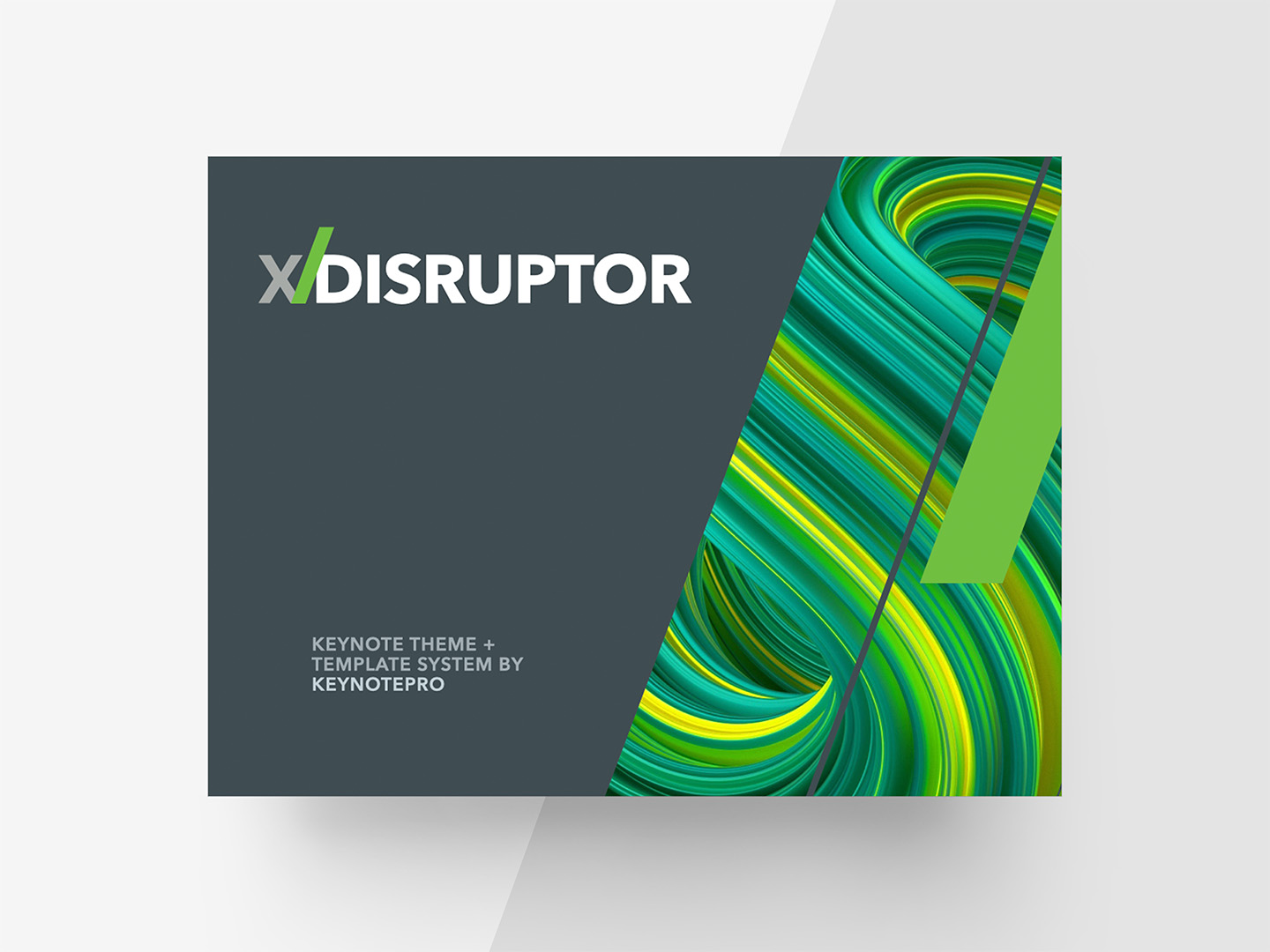 Disruptor X for Keynote