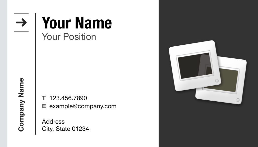 BlackBriar for Pages: Business Card