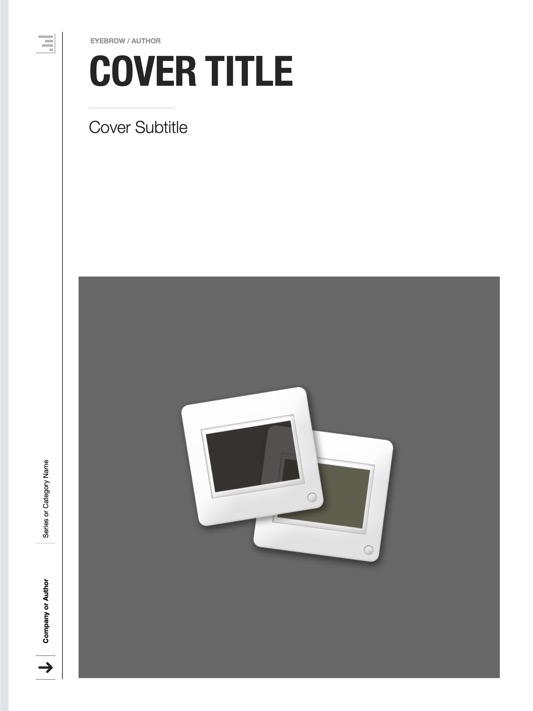 BlackBriar for Pages: ePUB Book Templates - Portrait