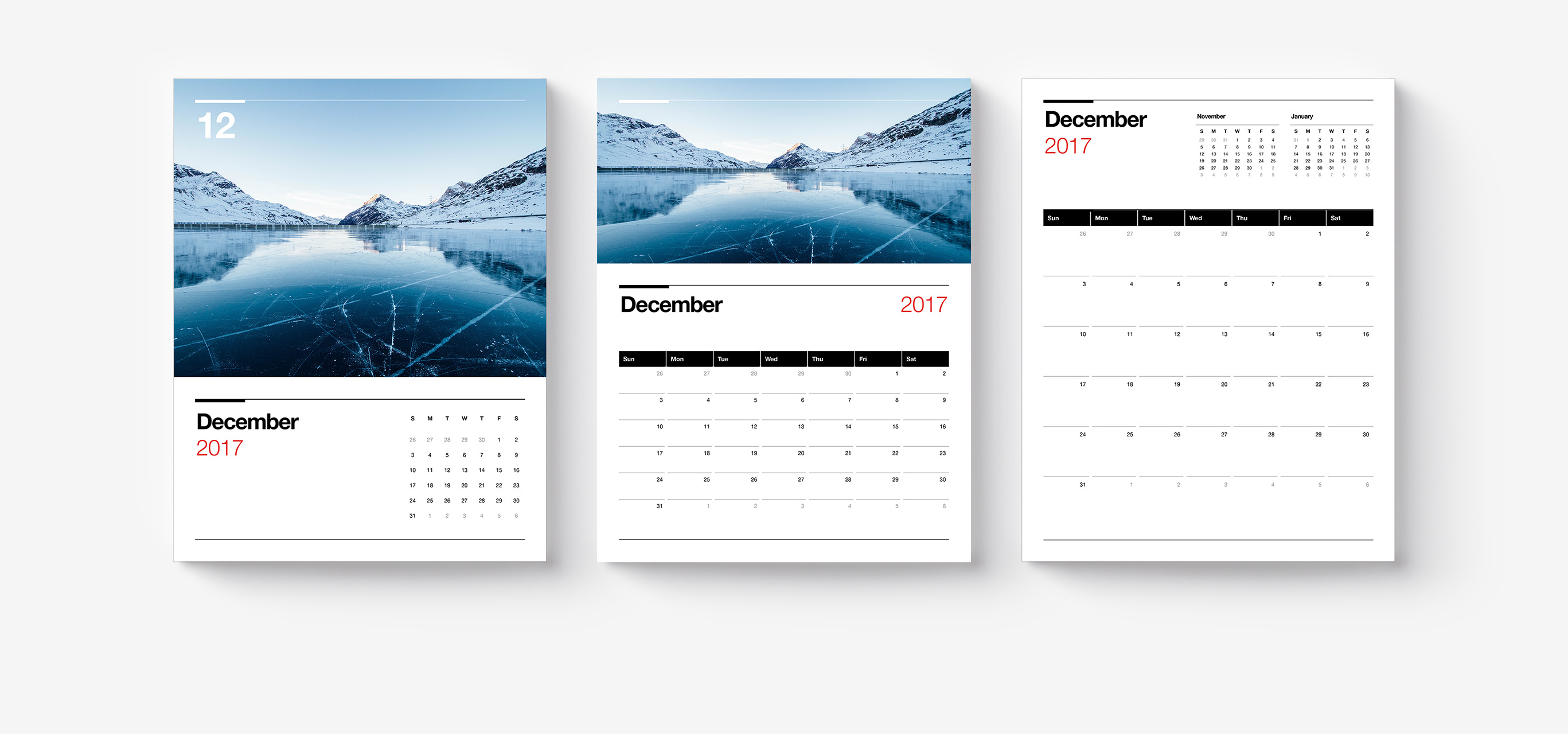 Geneva for Pages - Smart Calendar Templates