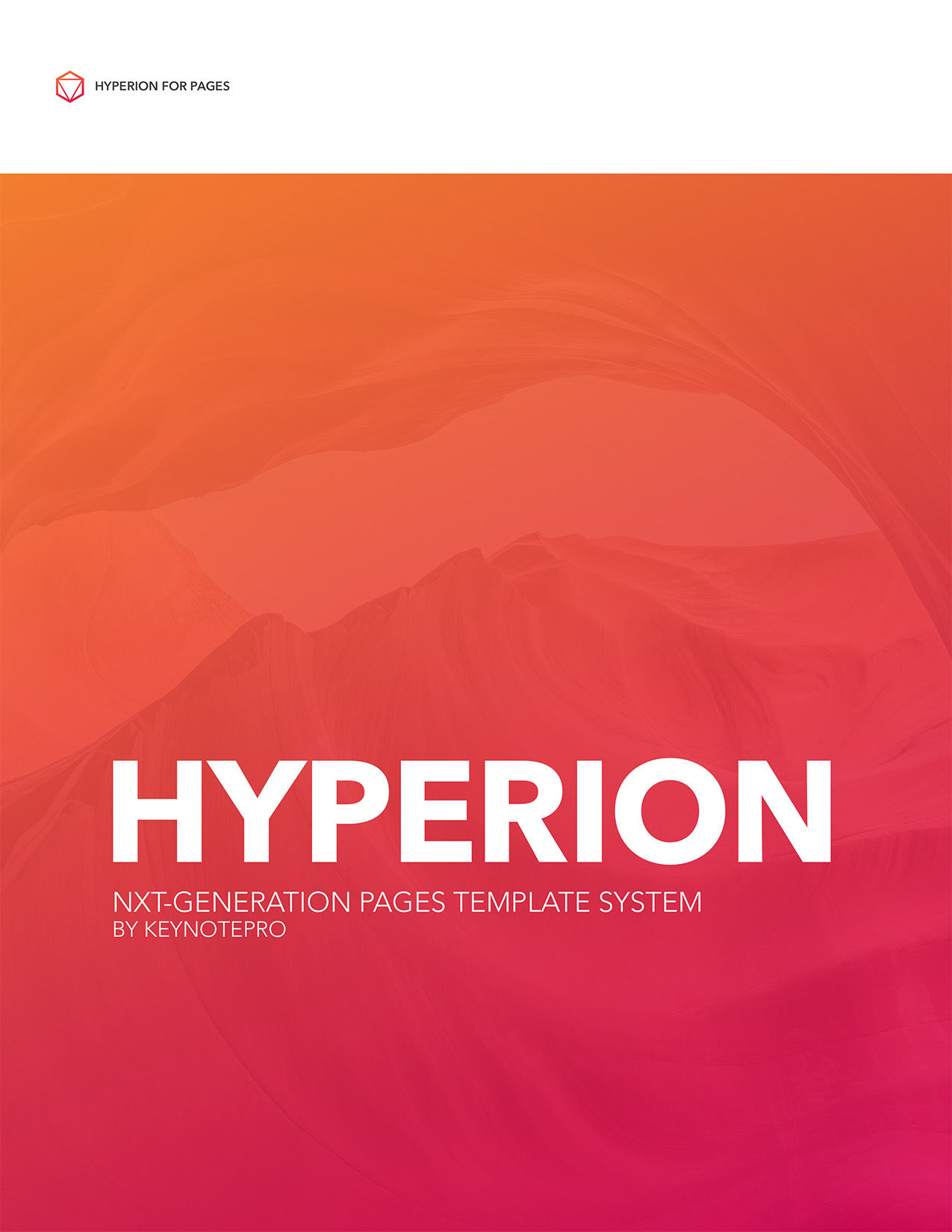 Cover Page - Hyperion for Pages