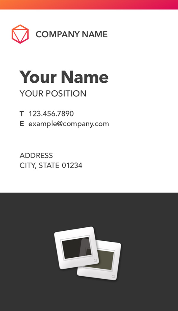 Hyperion for Pages: Business Card