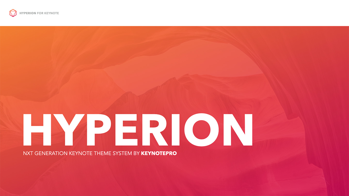 Hero Slide - Hyperion for Keynote