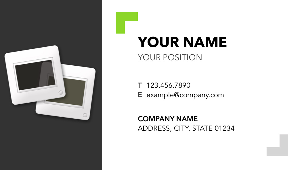 Inductor for Pages: Business Card