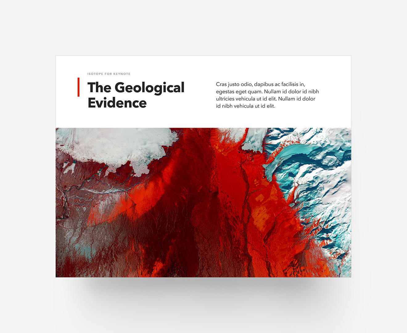 Isotope -  Horizontal Photo Layout