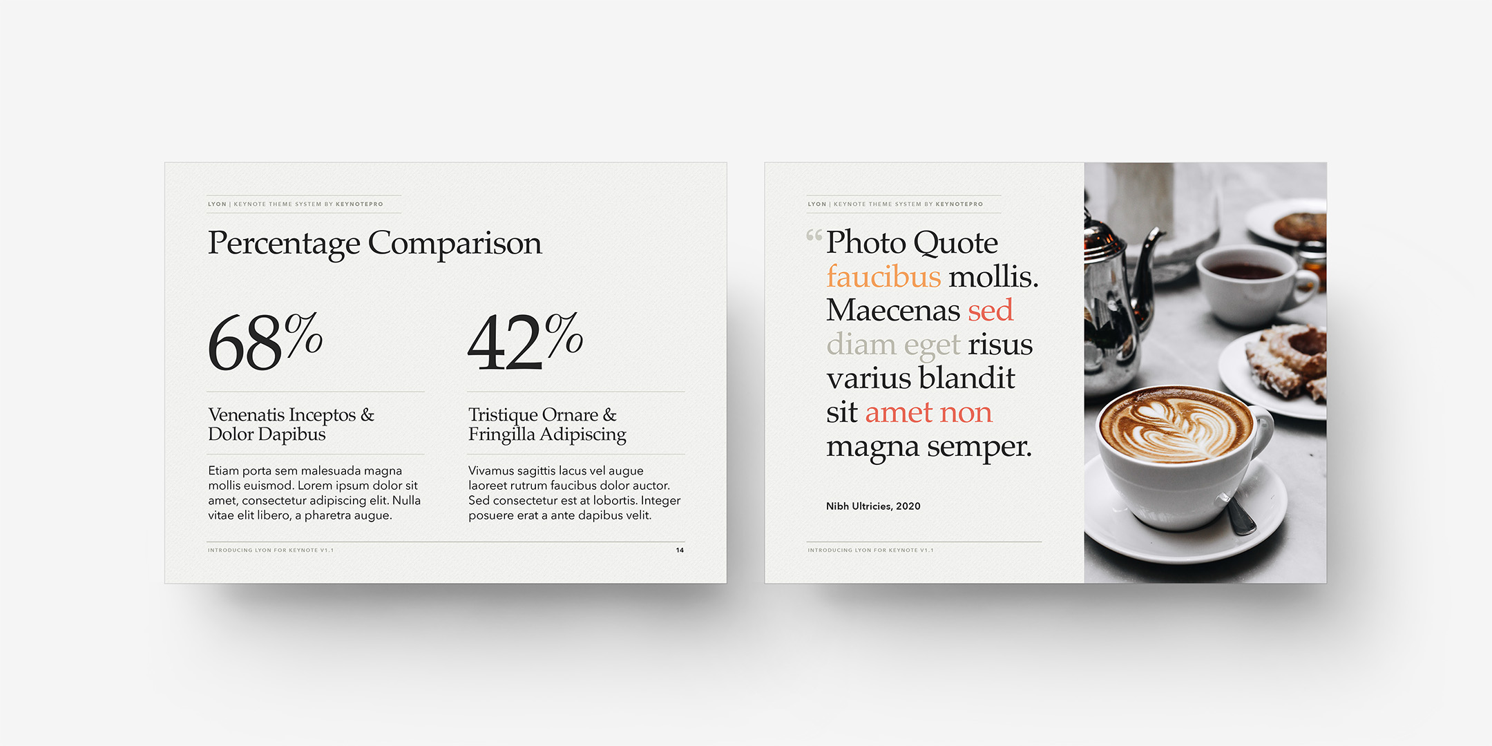 Lyon - Percentage Comparison and Photo Quote Layouts - Lyon Rousse Coloration