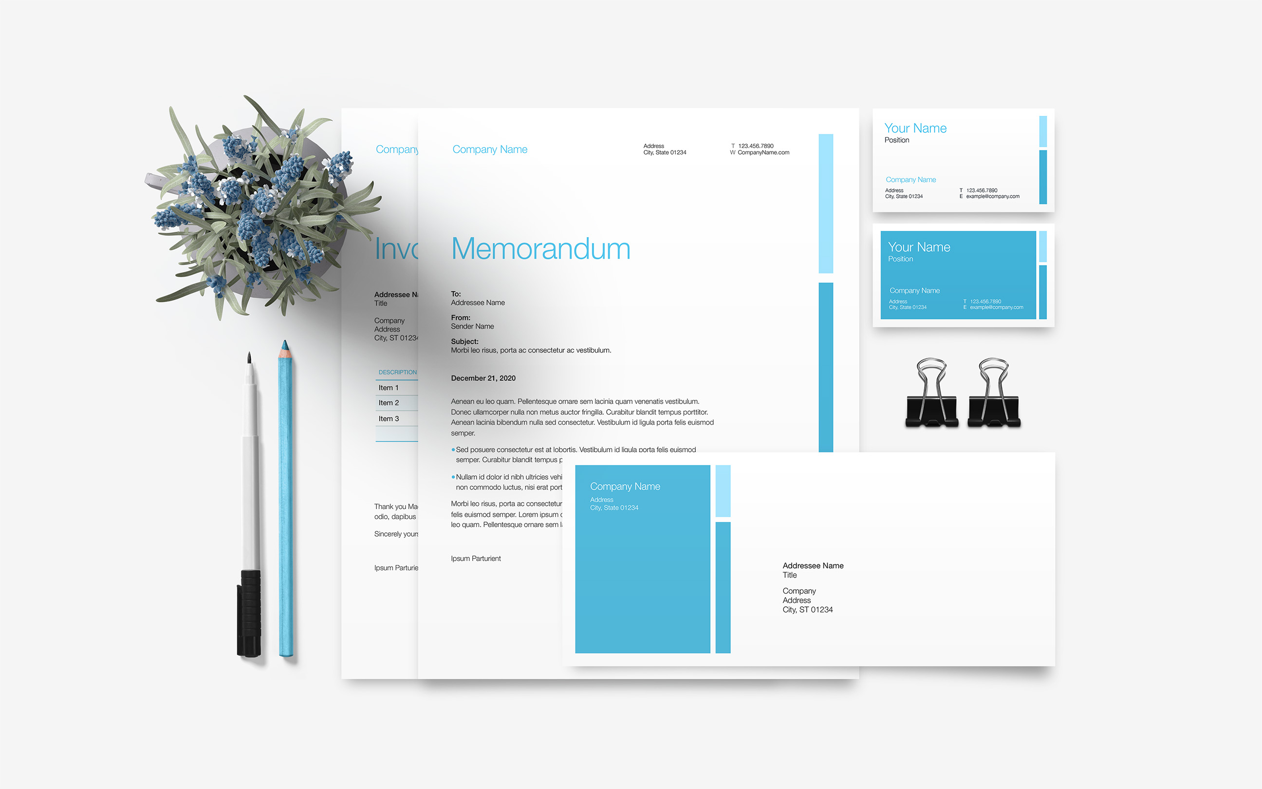 Cerulean Business Papers