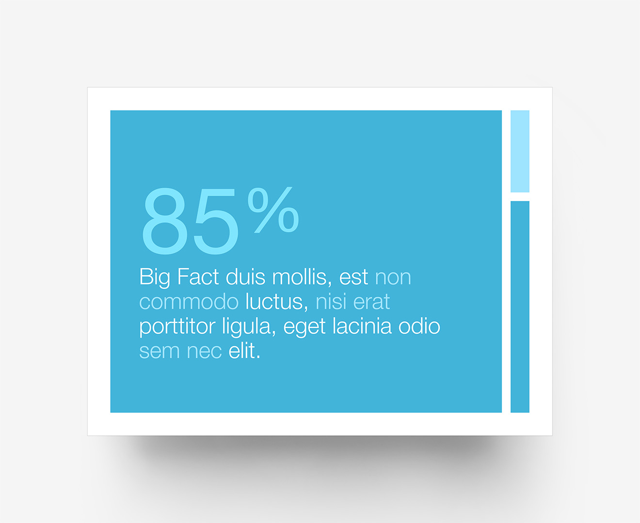 OM X Big Fact Layout - Cerulean