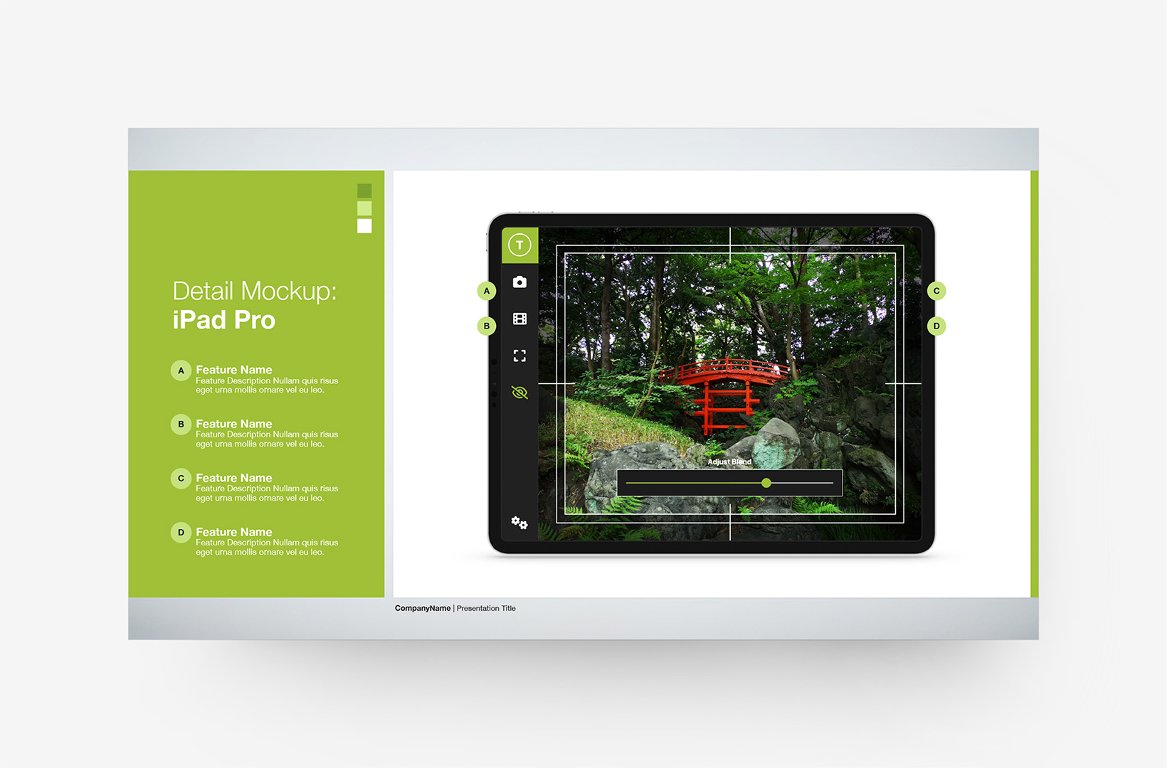 Tokyo X - Device Mockup Templates - Green variant