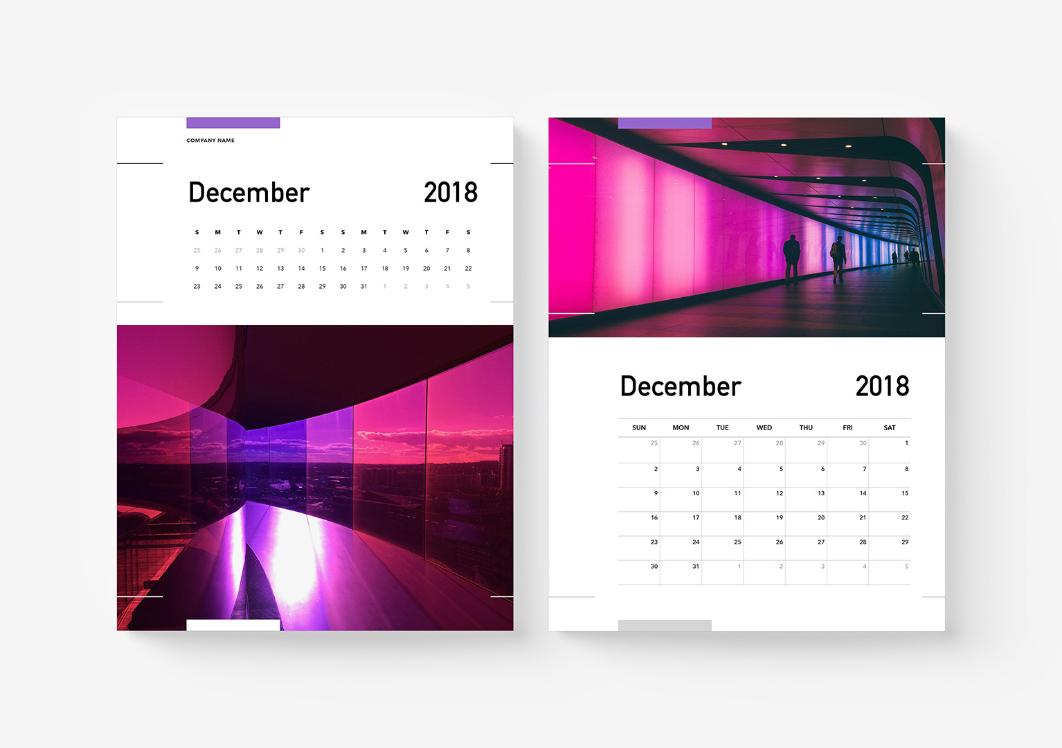 Verge Smart Calendars - Verge B coloration