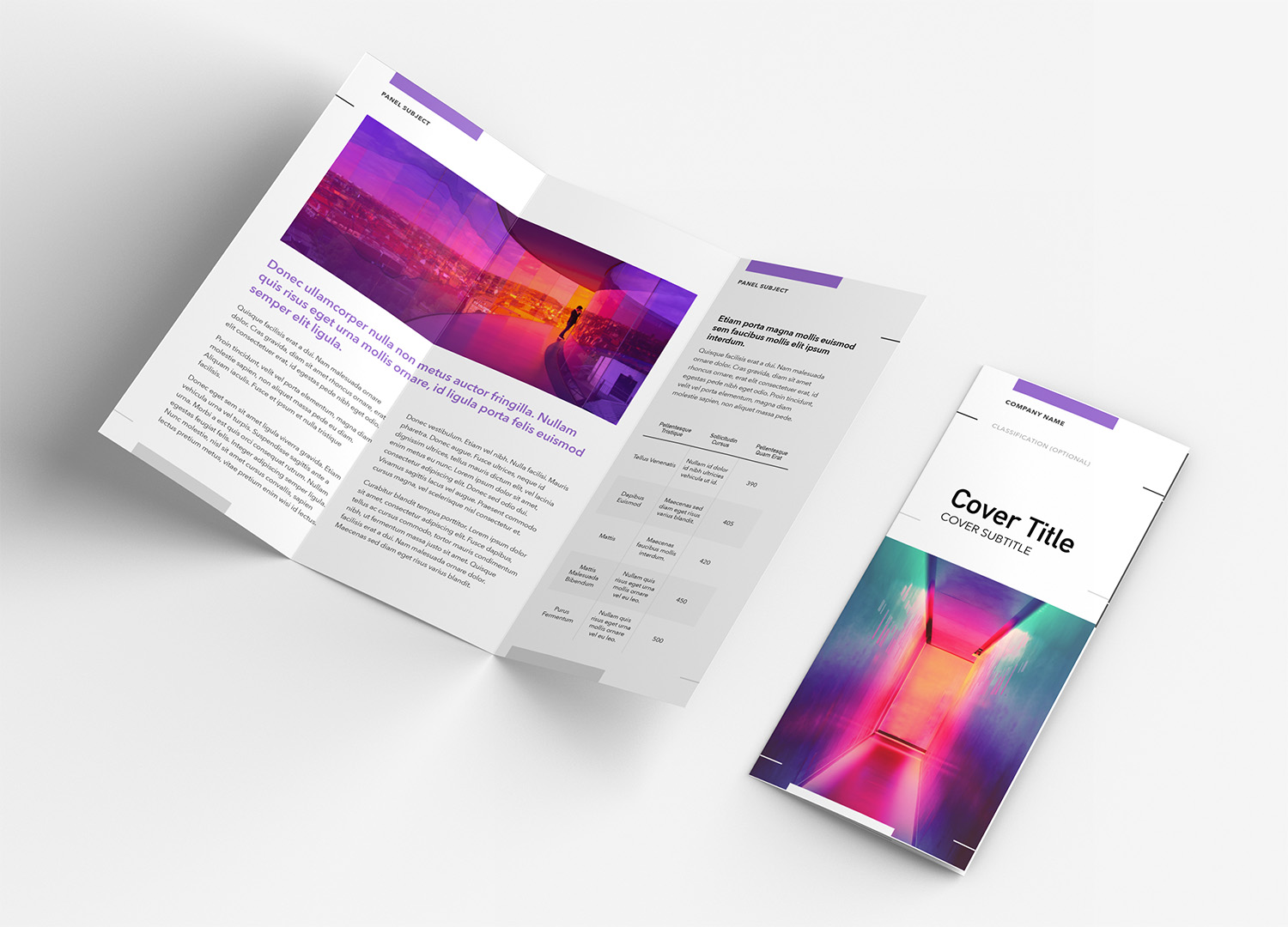 Verge for Pages - Trifold Brochure (US) - Verge B coloration