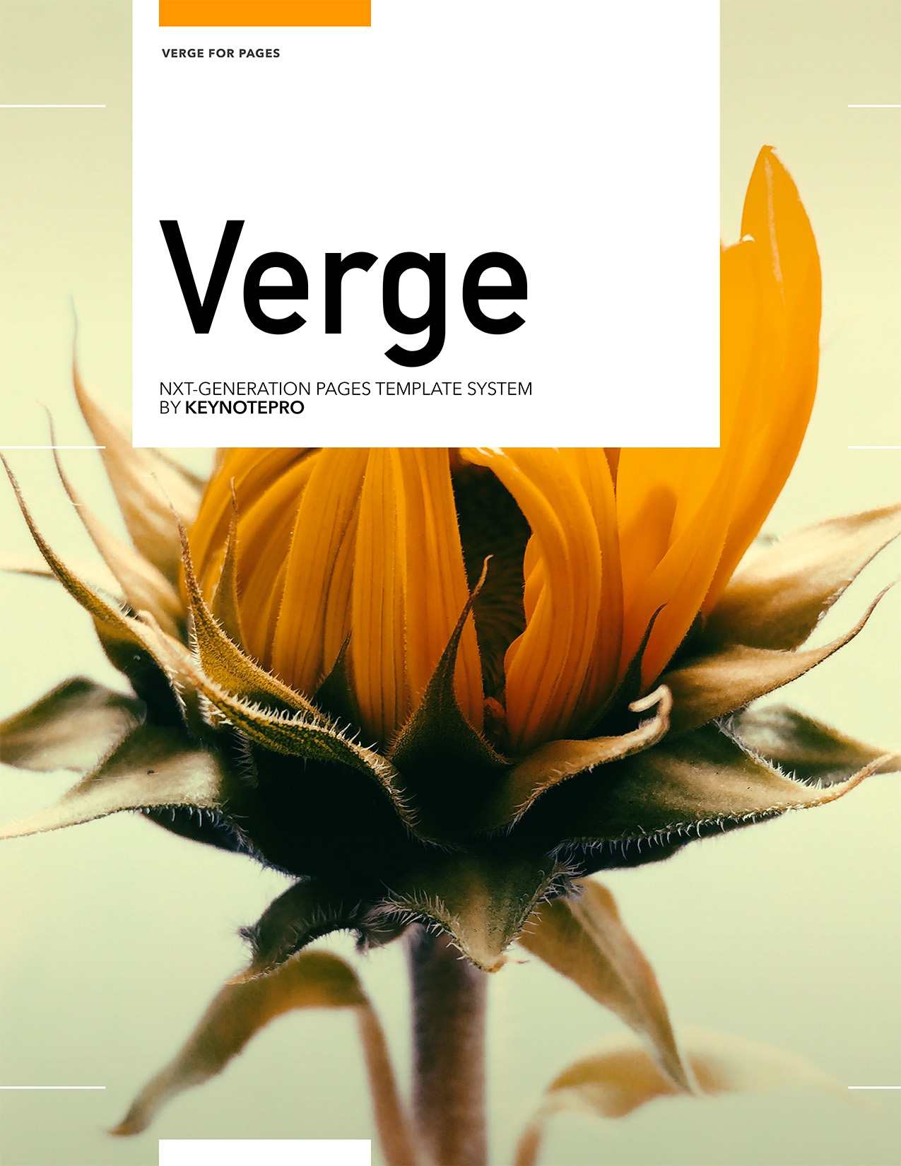 Cover Page - Verge for Pages