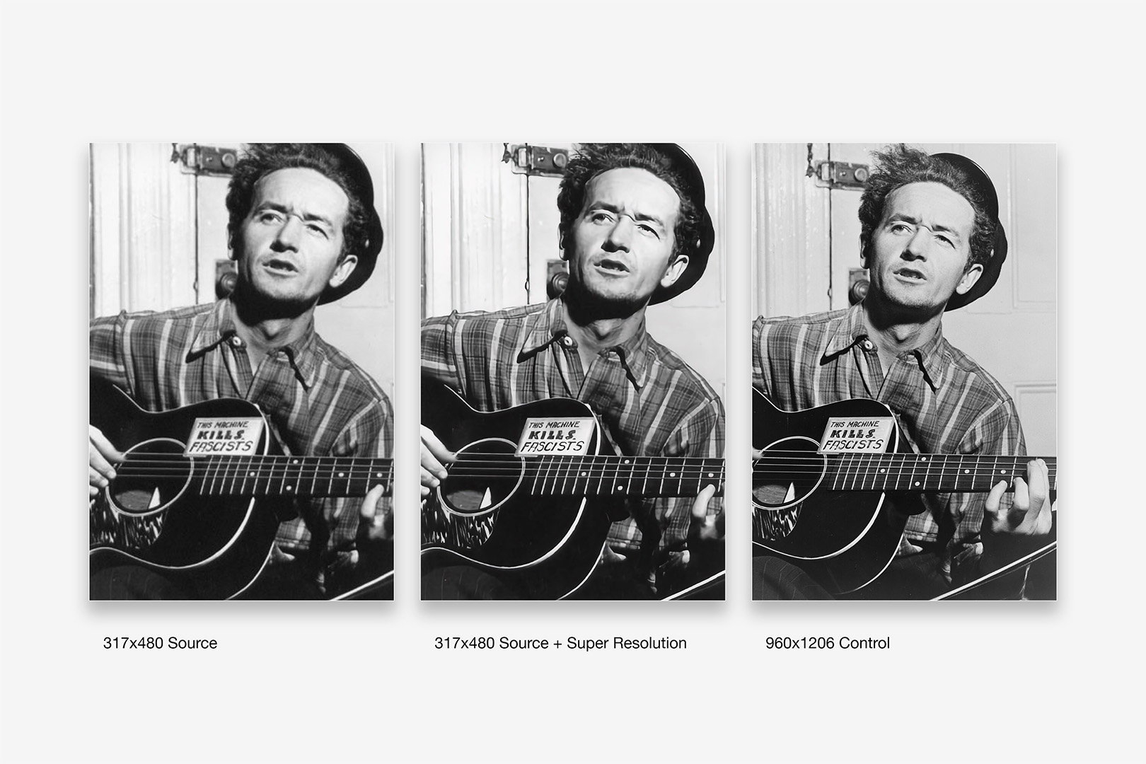 Auto Crop presents a pop-over modal offering alternate framing for the source image