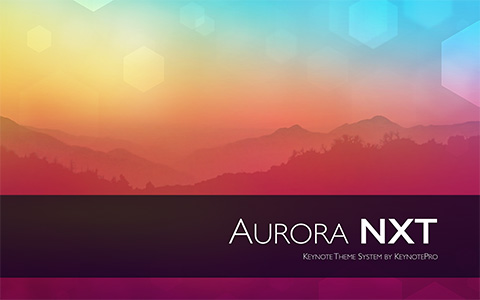Aurora NXT Keynote Theme