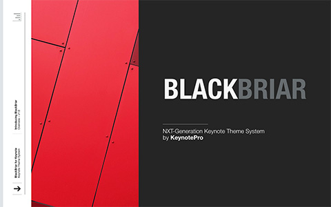 BlackBriar Keynote Theme