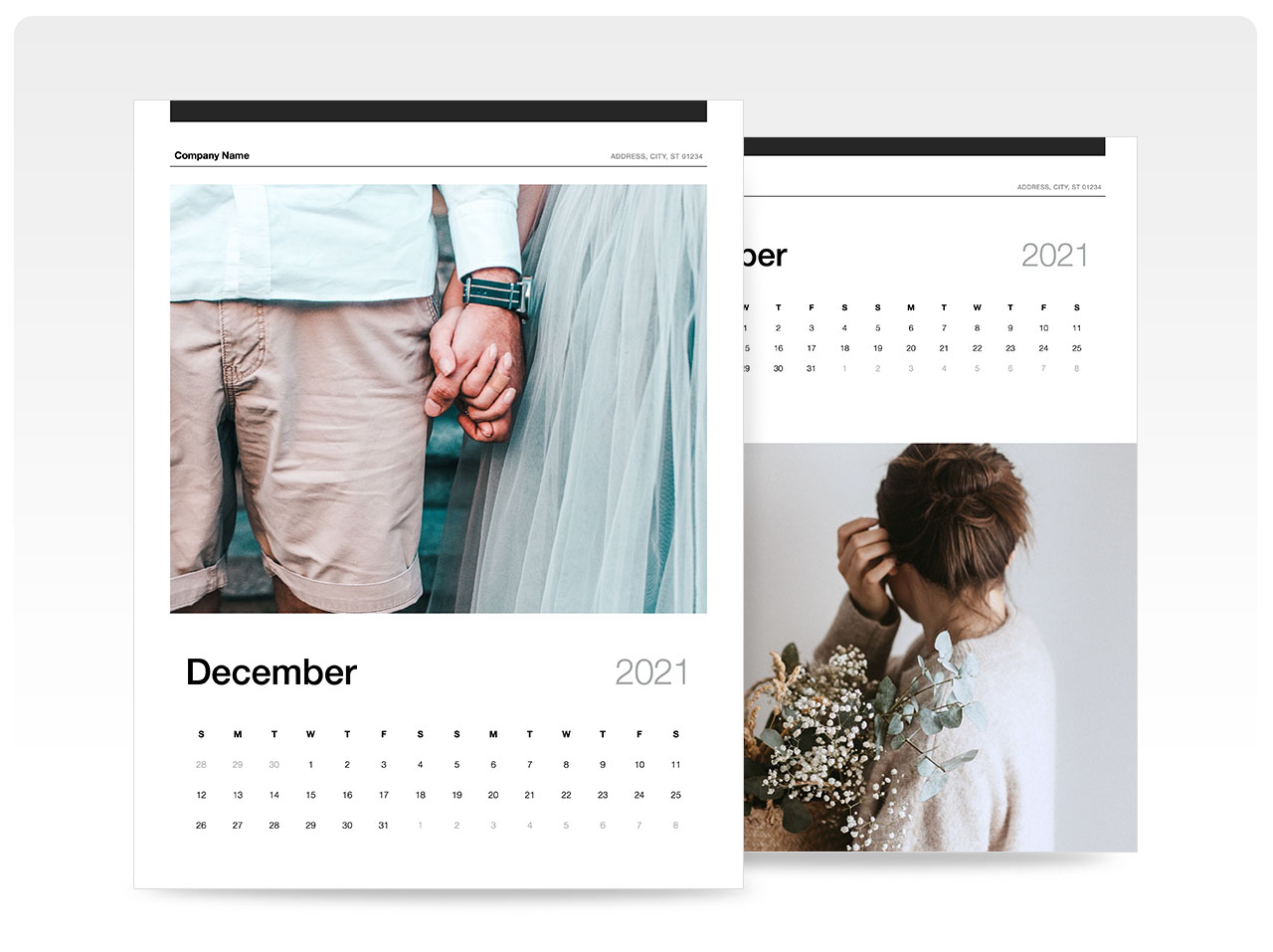 Vienna for Pages LE Smart Calendars - Free Pages Templates
